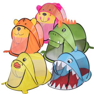 동물 팝업 캐릭터 원터치 텐트 유아용 놀이 텐트 유아 플레이하우스 놀이공간