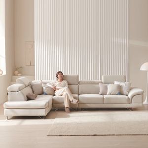 [리퍼]디아망 6인 코너형 카우치 아쿠아텍스 소파 2color