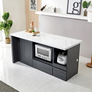 퀸지 1800 인조대리석 아일랜드 식탁 홈바 조리대