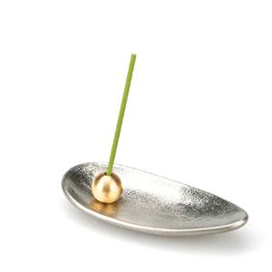 노사쿠 인센스 볼세트/ 대나무-주석 Nousaku Incense Bowl set