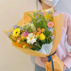 생화 꽃다발 대형 1회 정기구독 정기배송 꽃배달
