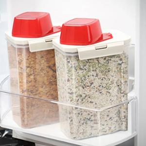 바이오킵스 밀폐 곡물보관통(2kg) 현미잡곡 주방수납통