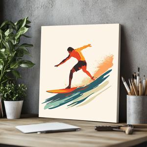 서핑의순간 그림 캔버스액자 운동 테니스 공 스포츠 센터 체육관 벽 인테리어 액자