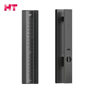 현대HT TDL-A5001 바로잠김 핸들고정 도어락 카드키 번호키 현관문도어락