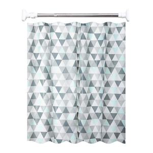 모던 트라이 글리머 욕실 방수 PEVA 샤워 가림막 커튼 봉 세트