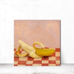 정물화 과일 바나나 현관 거실 인테리어액자 캔버스그림 S 36x36cm