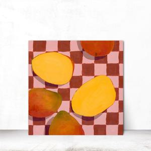 정물화 과일 애플망고 현관 거실 인테리어액자 캔버스그림 S 36x36cm