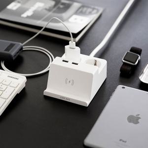 무선충전 멀티탭 2구 1.5M 2종 택1