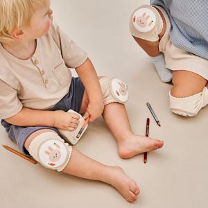 이중 에어퍼프 유아 무릎보호대