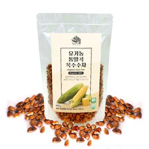 하루곳간 유기농 통알곡 옥수수차 500g 볶은 곡물차