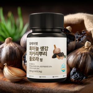 흑마늘 생강 치커리뿌리 플로라 정