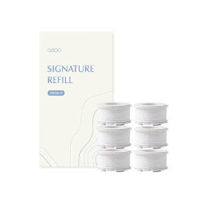 시그니처 세면대 수돗물 필터 헤드 리필 6개입