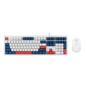 오피스프로 OPS70 사일런스 M RGB 무소음 방수 키보드 마우스세트 건담 CR1