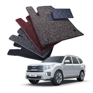 1+2열 디테일링 우븐블럭 자동차 씬 코일매트 차량용 카매트 기아 모하비