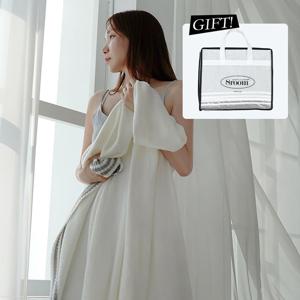 NEW 여름 여행 필수템 쿨 니트 냉감 여름 담요 사계절 블랭킷 3color+휴대용전용가방