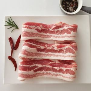 돼지고기 칠레산 고원돈 삼겹살 2kg 두께선택가능