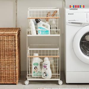 [리퍼] 컴포트 와이어 햄퍼 2단 빨래바구니