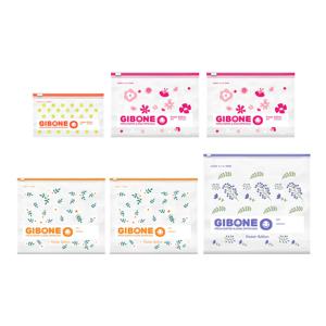 스탠딩 슬라이드 지퍼백 플라워 소1+중2+대2+특대1