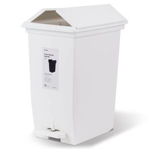 버터플라이 무소음 페달 휴지통 & 분리수거함 (22L)