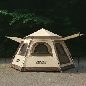 육각돔 원터치텐트 그늘막 쉘터 캠핑 피크닉
