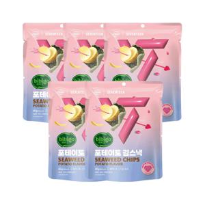 비비고 포테이토 김스낵 40g x5개