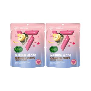 비비고 포테이토 김스낵 40g x2개