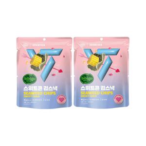 비비고 스위트콘 김스낵 40g x2개