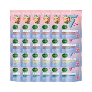 비비고 칩 오리지널40g*6개+스위트콘40g*6개+포테이토40g*6개+버터오징어40g*6개