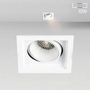 LED 10W 3인치 카멜 삼색변환 사각 매입등 (타공76mm)
