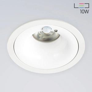 LED 10W 3인치 원형 센서 매입등 (타공75mm)