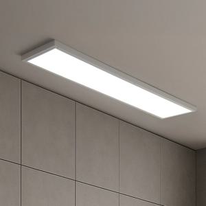 LED 에코즈 슬림 직하 엣지 평판조명 1290X320 50W 주방등 거실등 천장등