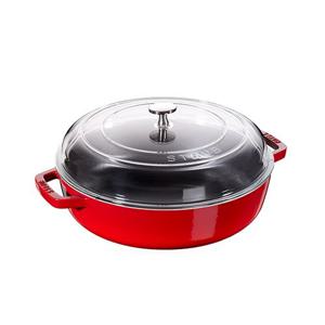 [리퍼] 소테팬 28cm 체리 (유리뚜껑 포함) ST27292806-B