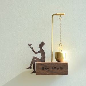 원목 도어벨 풍경종 현관종 키다리아저씨