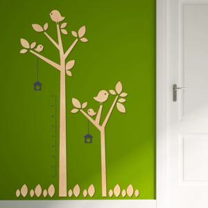 우드스티커 키재기나무 반제품 아이방 아기방 인테리어