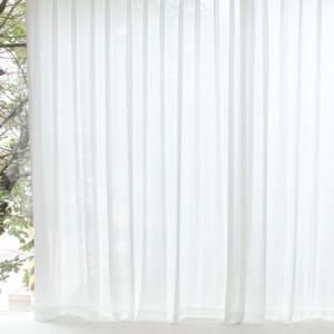 이음선없는 바닐라화이트 맞춤제작 차르르 쉬폰커튼