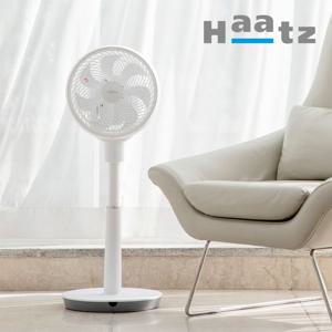 1+1 BLDC 저소음 3D회전 플로어 스탠딩 써큘레이터 화이트