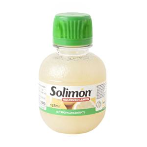 솔리몬 스퀴즈드 레몬즙 착즙 원액 레몬수 125ml