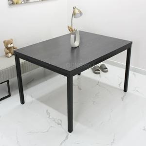 정사각 사무실 4인용 회의 테이블 1200 x 1200 최대 8인 회의실 탁자 120 cm