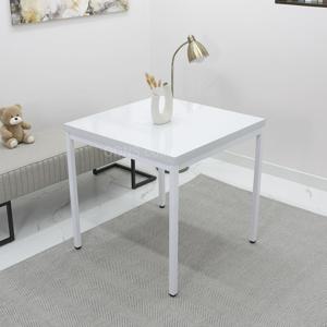 WH8080 흔들림없는 철재다리 좁은공간활용 카페탁자 2인티테이블 W800 x D800