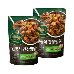 비비고 안동식 간장찜닭 700g x2개
