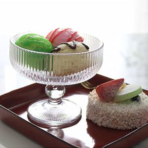 1+1 유리볼 아이스크림볼 빙수 디저트 아포가토 요거트볼 컵 음료잔 330ml