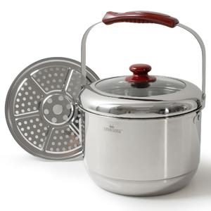 미니 들통 22cm NA 스텐 찜솥 찜기 육수통 큰냄비 국통 용기
