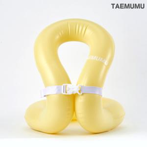 태무무 넥튜브 아동 어린이 성인 50kg (레모네이드) 구명조끼 부력보조복