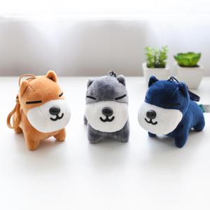 라이독 가방고리 12cm 동물키링 강아지키홀더 반려견인형 (3종)