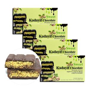 리카 스위트 카다이프 초콜릿 80g 4개 두바이초콜릿 피스타치오 초콜렛