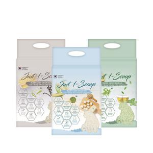 한삽뚝딱 고양이 두부모래 8L x 6개 (무향/바닐라/녹차)