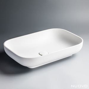 플로마 액상아크릴 세면대 무광 탑볼 세면기 NU8003