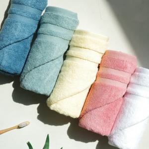 쉬라즈 더블보더 뱀부 180g 호텔수건 10장