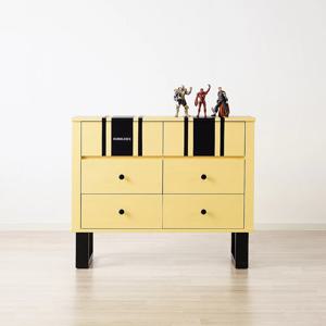 피콜리노 범블비 6칸 원목 서랍장 국내제작 방문설치