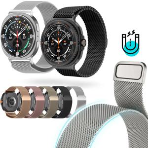 갤럭시워치8 클래식 밀레니즈루프 스트랩 메탈 마그네틱 시계줄 밴드